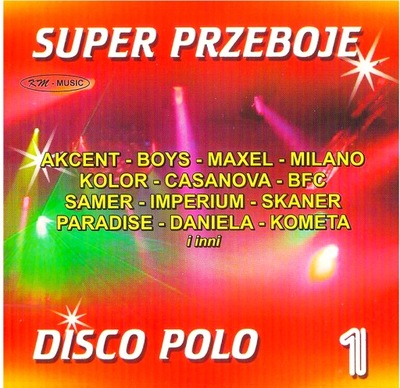 SUPER PRZEBOJE DISCO POLO VOL 1 CD