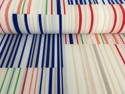 Imitacja jedwabiu, tkanina Koshibo w paski