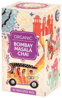 HERBATA CZARNA CHAI (BOMBAY MASALA CHAI) BIO (20 x 1,75 g) 35 g - MINISTRY