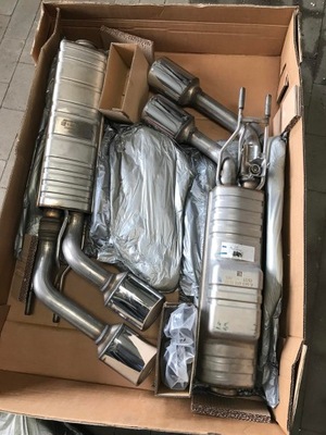 MERCEDES G CLASS W463 FACELIFT 6.3 AMG EXHAUSTION SILENCER SET ORIGINAL  