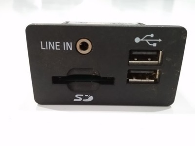 Hub 2x usb sd синхронизация 2 оригинальный номер bdb ford edge mk2 15- usa fusion focus фото №1