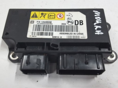 Opel mokka 12r- модуль датчик подушок подушка безпеки 13586630 фото №1