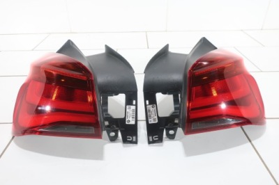 Лампы задняя задние правая левая bmw 1 f20 f21 led lift black фото №1