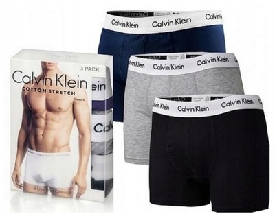 Majtki Bokserki męskie Calvin Klein 3-pack