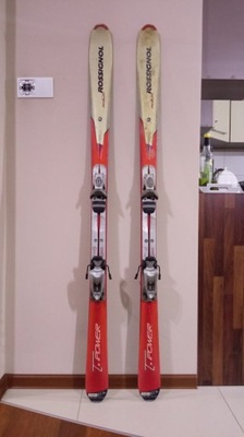 Narty ROSSIGNOL T-Power 160cm z wiązaniami