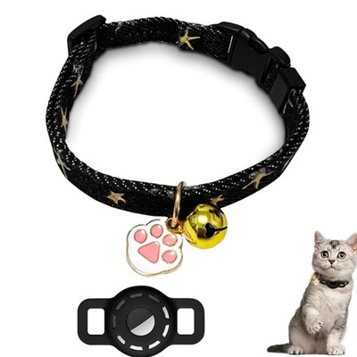 AirTag Cat Collar-Black
