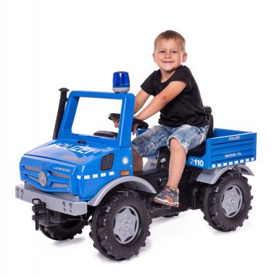 ROLLY TOYS SAMOCHÓD NA PEDAŁY UNIMOG Mercedes-Benz