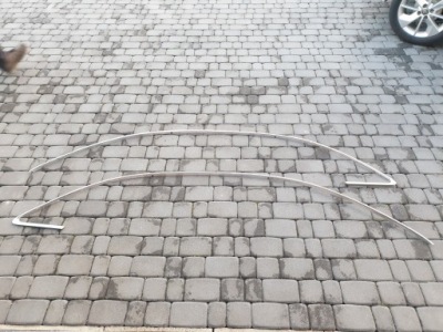 Молдинг хромированная левая audi a4 b8 sedan 2008- фото №1