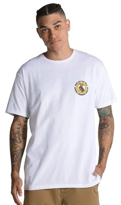 T-shirt Vans Staying Grounded - White/Black
