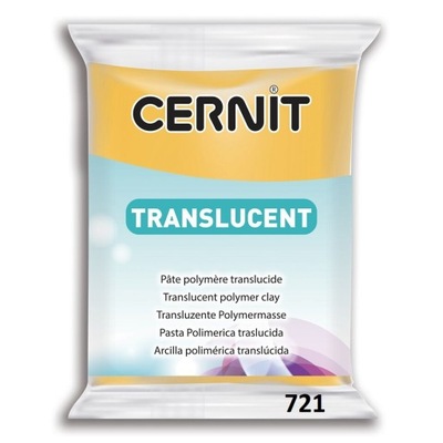 Modelina Cernit Translucent 721 AMBER 56g