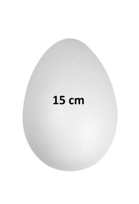 Jajko 15 cm Styropianowe Wielkanocne