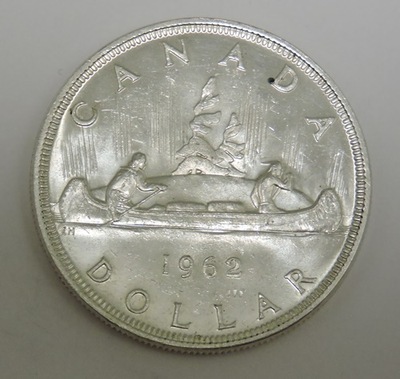 KANADA dollar 1962