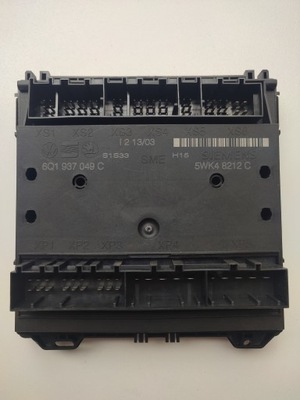 Vw polo iv модуль комфорту 6q1937049c фото №1