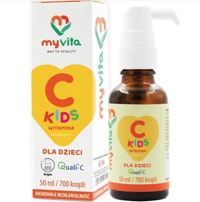 MyVita witamina C krople dla dzieci 50 ml