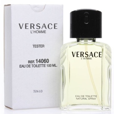 VERSACE L`HOMME EDT 100ml SPRAY TESTER