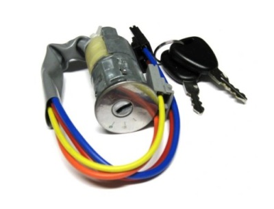 Замок зажигания с ключами renault kangoo 98-07 nowa фото №1