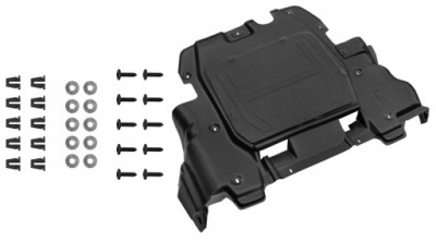 Накладка під  двигун + кліпси opel zafira b 2 дизель 2005-2011 фото №1