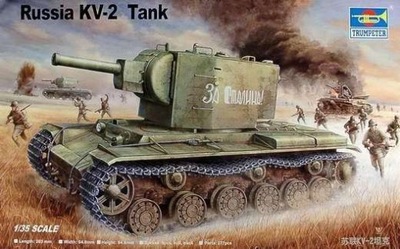 Trumpeter 00312 Model czołg KV-2 w skali 1/35