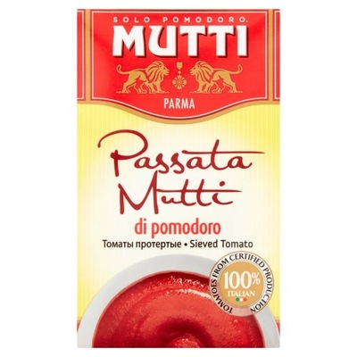 Mutti PASSATA Przecier Pomidorowy Kartonik 500 g