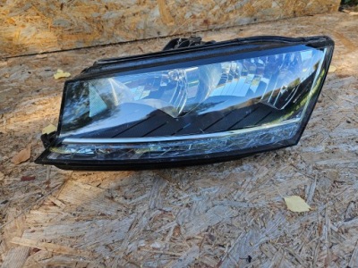 Skoda fabia iii lift led лампа левая перед передний фото №1
