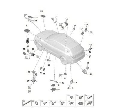 Динамік porsche cayenne 9a791927900 фото №1