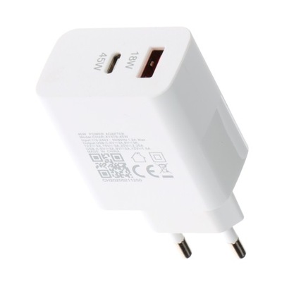 ŁADOWARKA USB 45 W QC PD USB-A USB-C 45W