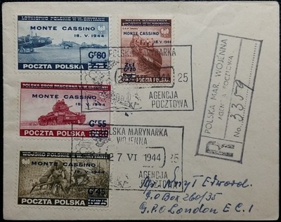 EMIGRACJA KOPERTA FDC P338-T338 UNIKAT C932