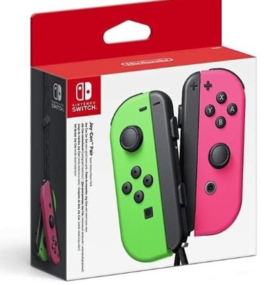 Kontroler do NINTENDO Switch Joy-Con Para zielono- różowe