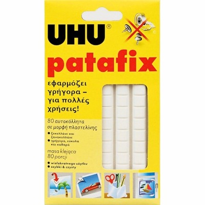 Masa mocująca biała Patafix op. 80 porcji, UHU Uhu