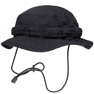 Kapelusz wojskowy wędkarski Pentagon Babylon Boonie Hat Black 60-61