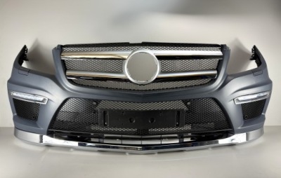Mercedes gl x166 166 amg бампер перед передній решітка радіатора kompletny idealny fv фото №1