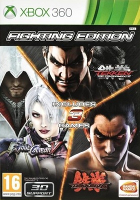 Xbox 360 Fighting Tekken 6 Tag Tournament 2 Soul Calibur V Nowa w Folii