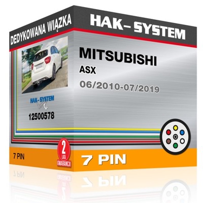 DEDYKOWANA JUEGO DE CABLES MITSUBISHI ASX 06/2010+ 7-PIN  