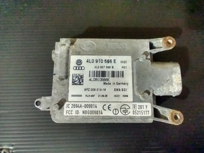 Модуль радар ассистент панелі  движения audi q7 4l vw touareg 7l 4l0910566e b фото №1
