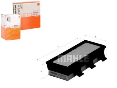 Knelx 824 фільтр повітря renault clio ii, kangoo, фото №1