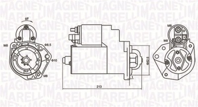 STARTER MAGNETI MARELLI 063720880010  