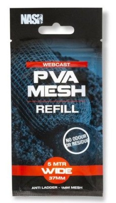 Siatka zapas Nash Webcast PVA Refill Wide 37mm 5m