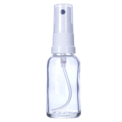 Butelka szklana z atomizerem bezbarwna spray 50 ml