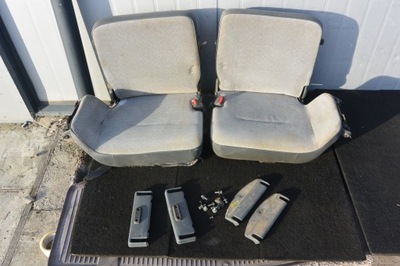 Сиденья 3 ряд mitsubishi pajero ii kpl фото №1