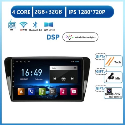 RADIO NAWIGACYJNE GPS PARA VOLKSWAGEN SKODA OCTAVIA 3 A7 2013-2018 ANDROID 13  