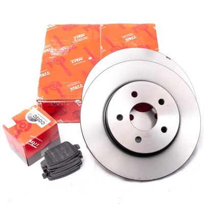 DISCS PADS REAR TRW KIA CEE'D  