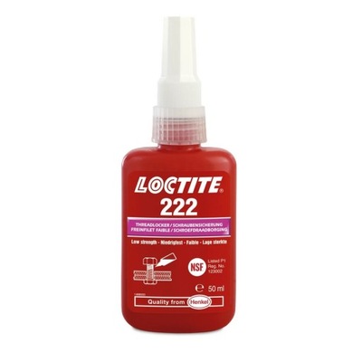Klej do zabezpieczenia gwintów Loctite 222 50 ml