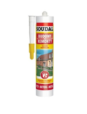 Silikon Soudal NEUTRALNY biały 280 ml