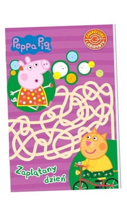 PEPPA PIG. ZAKRĘCONE LABIRYNTY ZAPLĄTANY DZIEŃ PRACA ZBIOROWA