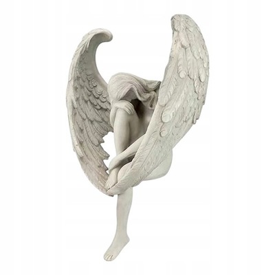 Anioł odkupienia ze skrzydłem Figurka Anioł