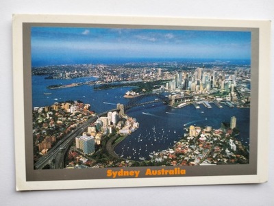 POCZTÓWKA AUSTRALIA - SYDNEY - PANORAMA