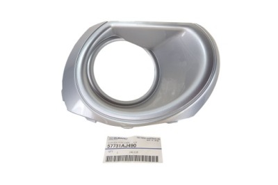 Рамка заглушка накладка решётка радиатора бампера na противотуманная фара subaru outback v 09-12 фото №1