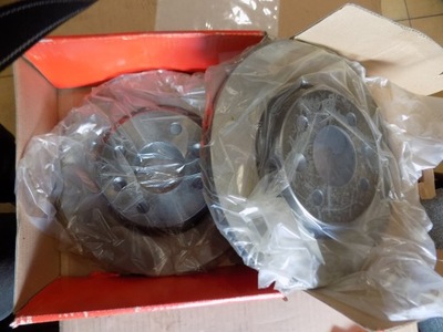 Диск тормозная trw dacia sandero ii clio kangoo перед фото №1