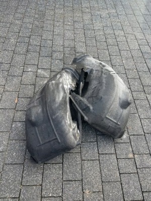 Подкрылок задняя maserati quattroporte vi фото №1