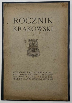 Rocznik Krakowski. Tom XI - Praca zbiorowa